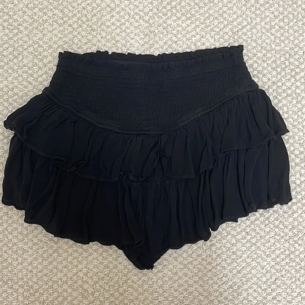 Black Vestique Skirt - Picture 2 of 4
